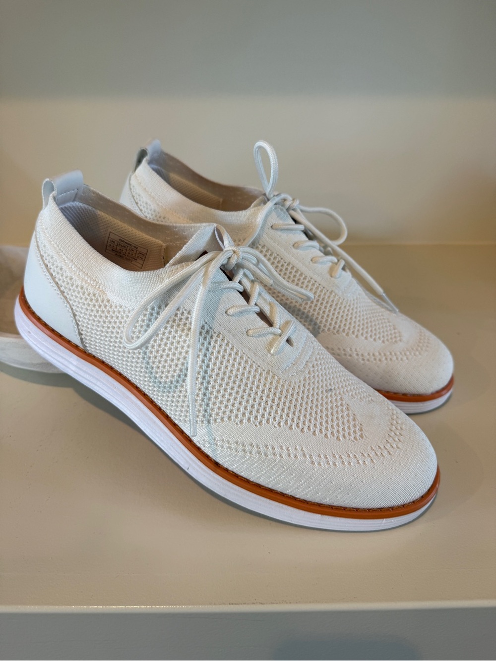 Bruno Marc men’s sneakers mesh wingtip oxford size 9.5